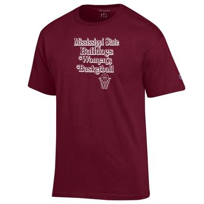 Mississippi State Champion Stacked Women's Basketball Tee