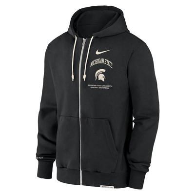 Michigan State Nike Dri-Fit Travel Fleece Hoodie