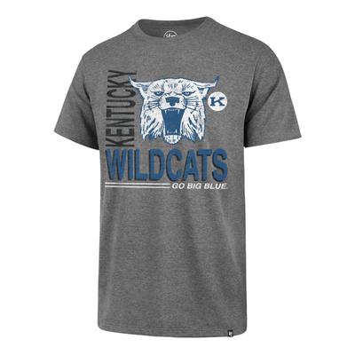 Kentucky 47 Brand Wildcat Head Franklin Tee