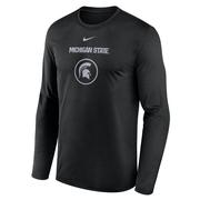  Michigan State Nike Courtside Dri- Fit Practice Long Sleeve Tee