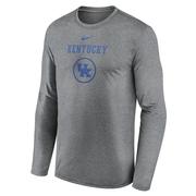  Kentucky Nike Courtside Dri- Fit Practice Long Sleeve Tee