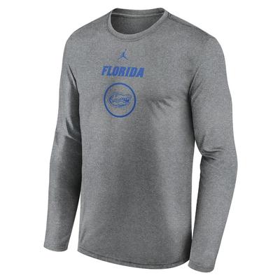 Florida Jordan Brand Courtside Dri-Fit Practice Long Sleeve Tee