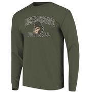  Michigan State Image One Arch Vintage Mascot Comfort Colors Long Sleeve Tee