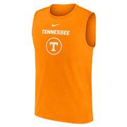  Tennessee Nike Courtside Dri- Fit Practice Sleeveless Tee