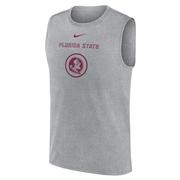  Florida State Nike Courtside Dri- Fit Practice Sleeveless Tee