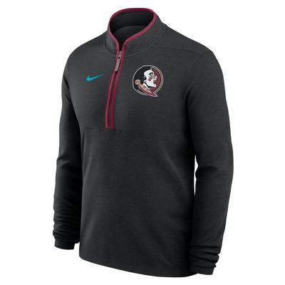 Florida State Nike Dri-Fit Victory Half Zip Pullover BLACK