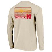  Nebraska Image One Bluegrass Scene Comfort Colors Long Sleeve Tee