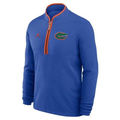 Florida Jordan Brand Dri-Fit Victory Half Zip Pullover ROYAL