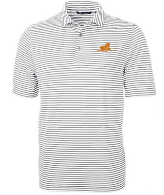 Tennessee Cutter & Buck Big & Tall Rifleman Eco Pique Stripe Polo