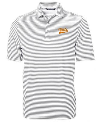 Tennessee Cutter & Buck Big & Tall Vol Script Eco Pique Stripe Polo