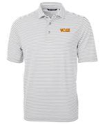  Tennessee Cutter & Buck Big & Tall Vol Star Eco Pique Stripe Polo