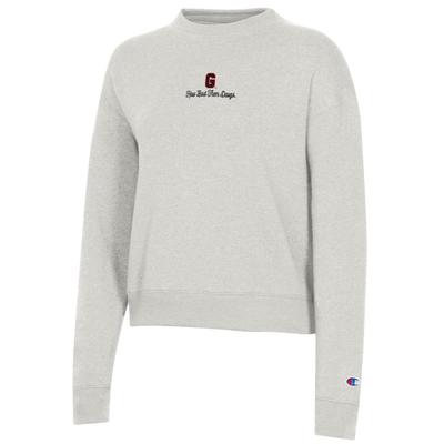 Georgia Champion Women's Embroidered Logo Script Triumph Crew