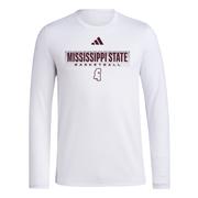  Mississippi State Adidas On Court Locker In The Fade Tee