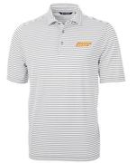  Tennessee Cutter & Buck Big & Tall Checked State Eco Pique Stripe Polo