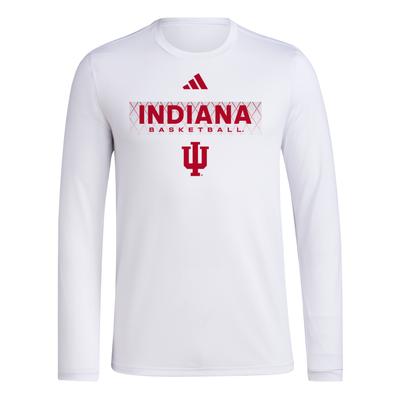 Indiana Adidas On Court Locker in the Fade Tee