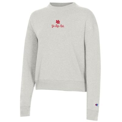 Nebraska Champion Women's Embroidered Logo Script Triumph Crew