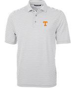  Tennessee Cutter & Buck Big & Tall Eco Pique Stripe Polo