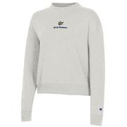  West Virginia Champion Women's Embroidered Logo Script Triumph Crew