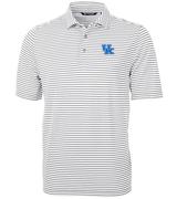  Kentucky Cutter & Buck Big & Tall Eco Pique Stripe Polo