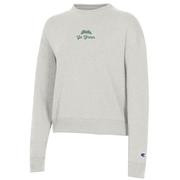  Michigan State Champion Women's Embroidered Logo Script Triumph Crew