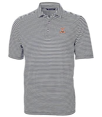 Virginia Cutter & Buck Big & Tall Eco Pique Stripe Polo