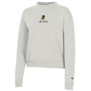  App State Champion Women's Embroidered Logo Script Triumph Crew