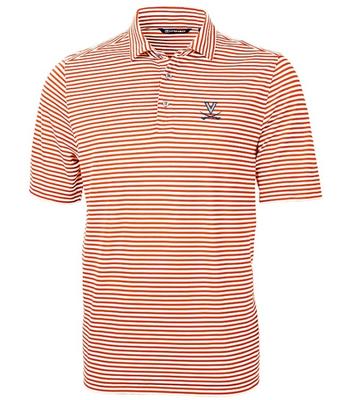 Virginia Cutter & Buck Big & Tall Eco Pique Stripe Polo