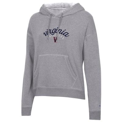 Virginia Champion Women's Script Arch Logo Triumph Hoodie