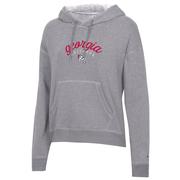  Georgia Champion Women's Script Arch Logo Triumph Hoodie