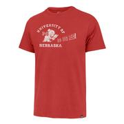  Nebraska 47 Brand Go Big Red Franklin Tee