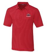  Nebraska Cutter & Buck Blackshirts Vault Forge Pencil Stripe Polo