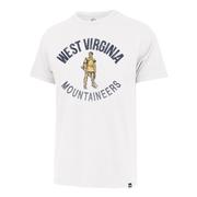  West Virginia 47 Brand Standing Mountaineer Franklin Tee