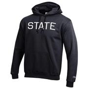  Mississippi State Champion Applique Straight Logo Hoodie