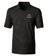  Nebraska Cutter & Buck Blackshirts Vault Forge Pencil Stripe Polo