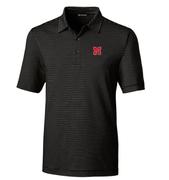  Nebraska Cutter & Buck Forge Pencil Stripe Polo