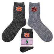  Auburn Donegal Bay Women's Lounge Socks 2 Pack