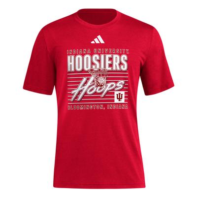 Indiana Adidas Locker Swish Blend Tee