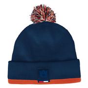  Auburn Under Armour Waffle Knit Pom Beanie