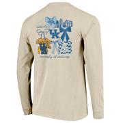  Kentucky Image One Coquette Campus Comfort Colors Long Sleeve Tee