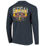  Etsu Image One Grunge Arch Building Comfort Colors Long Sleeve Tee