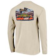  Auburn Image One Painted Game Opening Comfort Colors Long Sleeve Tee