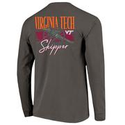  Virginia Tech Image One Skipper Canon Comfort Colors Long Sleeve Tee