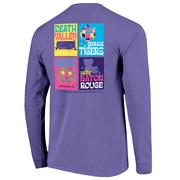  Lsu Image One Preppy Posters Comfort Colors Long Sleeve Tee