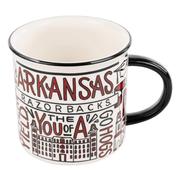  Arkansas Glory Haus 18 Oz Collage Campfire Mug