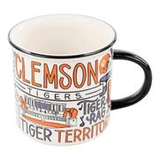  Clemson Glory Haus 18 Oz Collage Campfire Mug