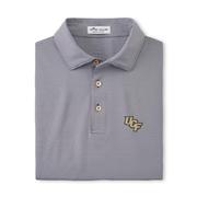  Ucf Peter Millar Jubilee Stripe Jersey Polo