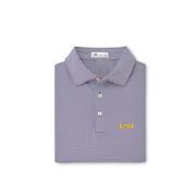  Lsu Peter Millar Jubilee Stripe Jersey Polo