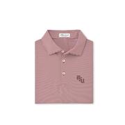  Florida State Peter Millar Diagonal Jubilee Stripe Jersey Polo