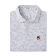  Florida State Peter Millar Vault Interlock Out Of Bounds Performance Polo