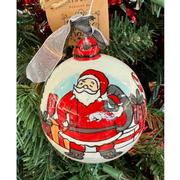  Arkansas Glory Haus Happy Holiday Santa Ornament